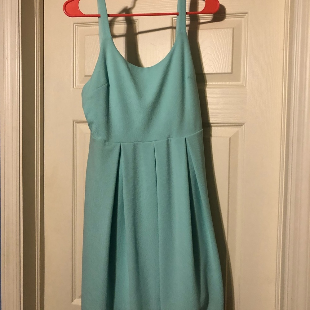 Mint colored dress